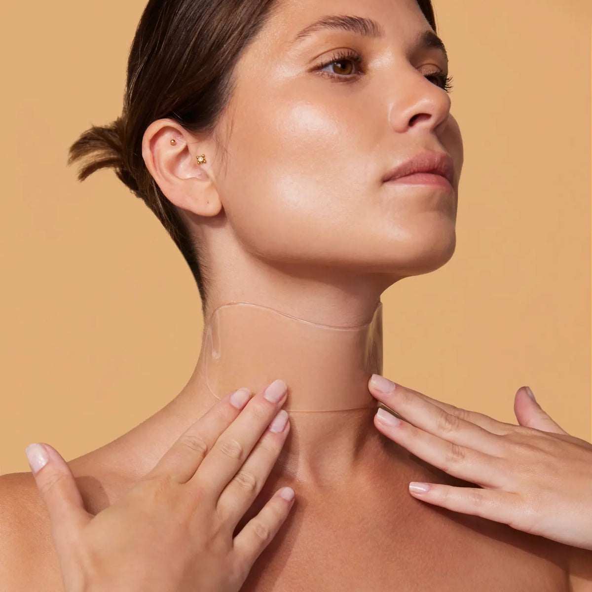 Kit Adesivos Antirrugas para realçar rosto, pescoço e busto - 11 adesivos