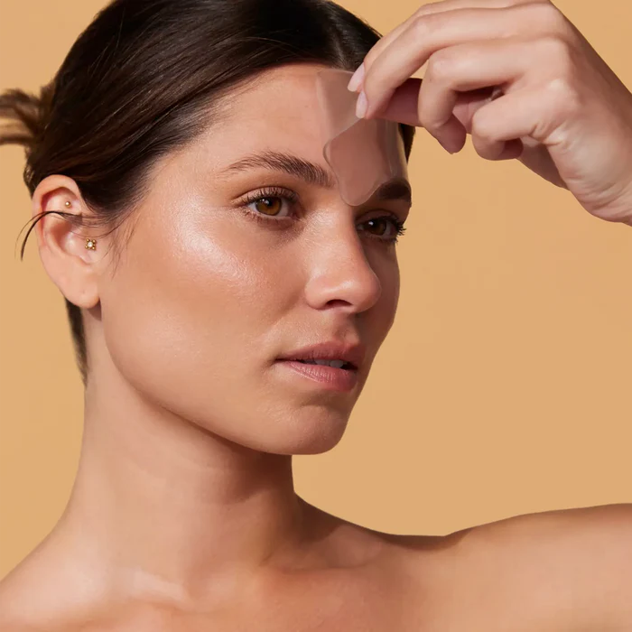 Kit Adesivos Antirrugas para realçar rosto, pescoço e busto - 11 adesivos